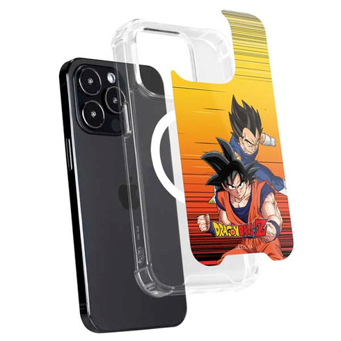 Dragon Ball Z Goku & Vegeta iPhone 15 Pro Max MagSafe Case